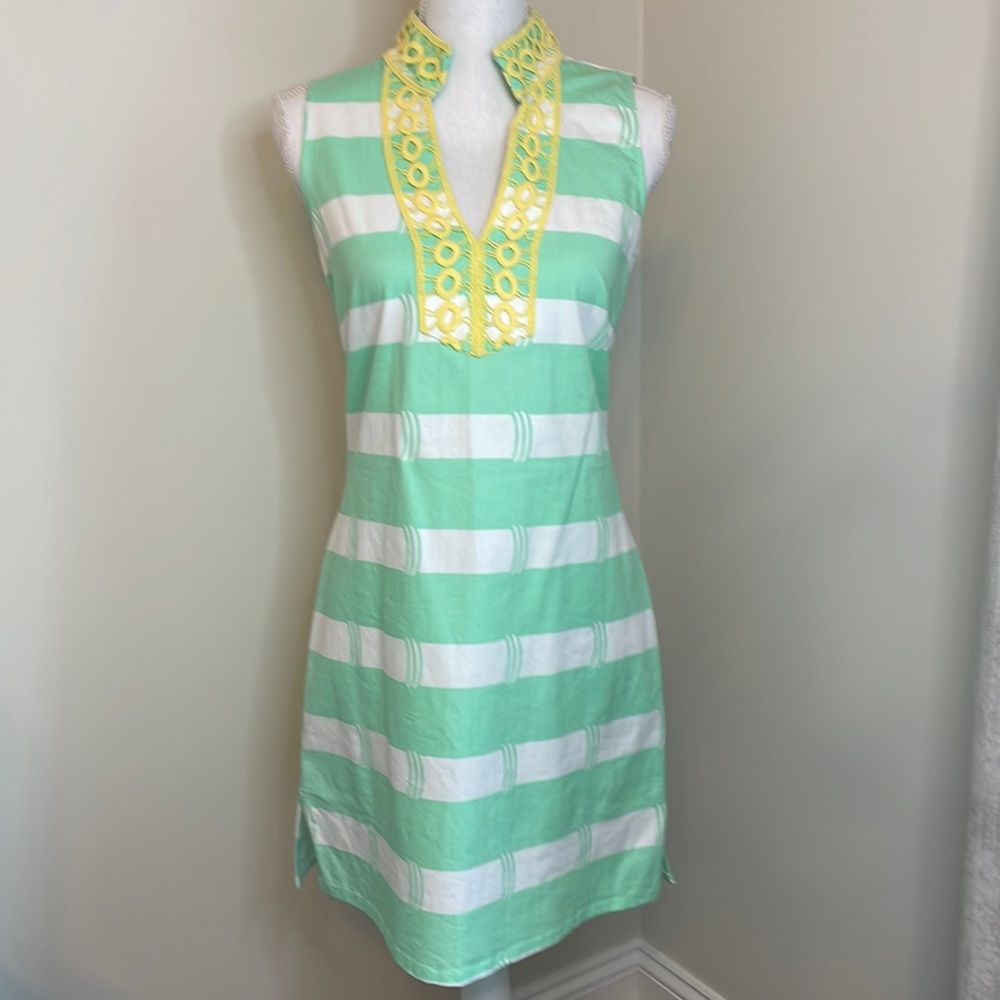 Sail To Sable Stretch Cotton Dress- size S